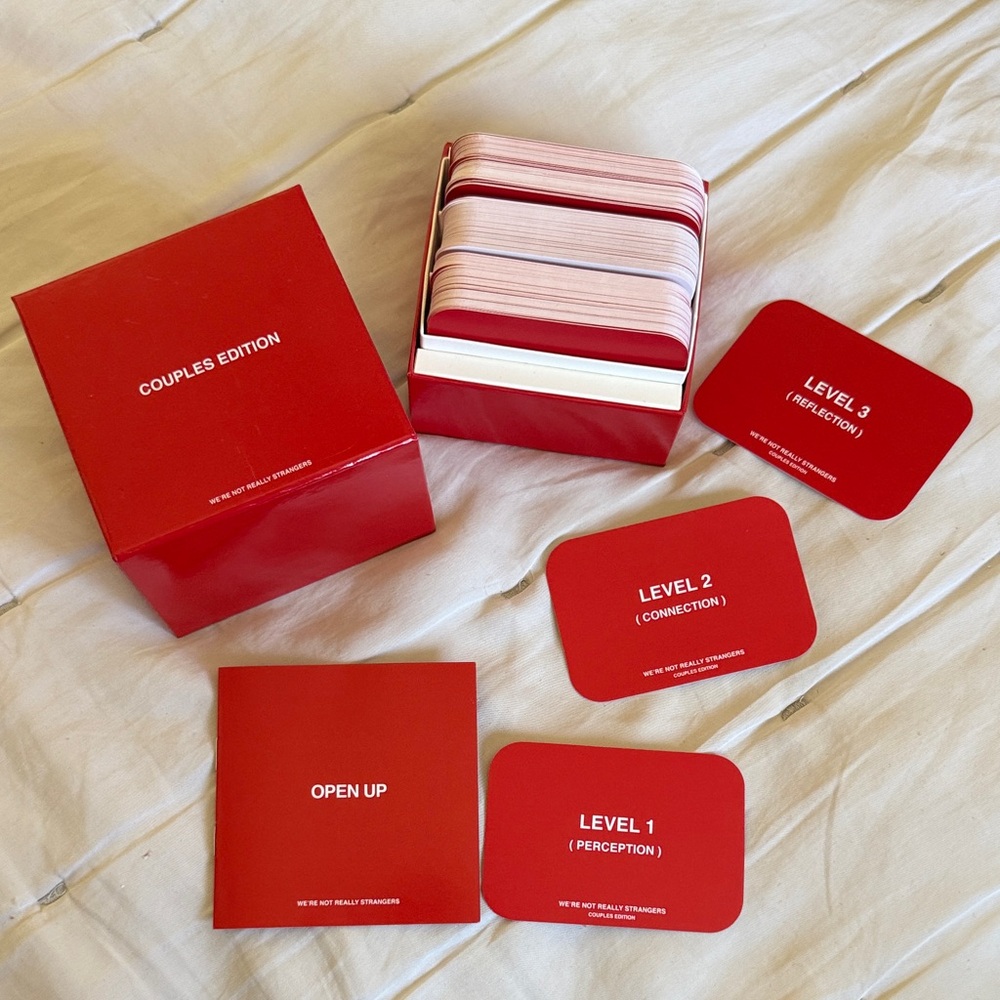 We’re Not Really Strangers Couples Edition Card Game